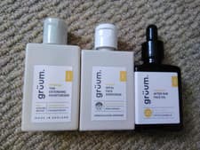 Image of Gruum SPF 30 Face Sunscreen & Tan Extending Moisturiser & After Sun Oil NEW