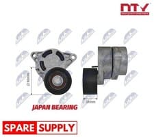 Image of TENSIONER PULLEY, V-RIBBED BELT FOR RENAULT NISSAN OPEL NTY RNK-NS-035