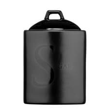 Image of Black Text Sugar Storage Jar Ceramic Also Available Tea/Coffee/Biscuit