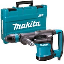 Image of Makita HM0871C/1 AVT SDS-MAX Demolition Hammer With Carry Case 110V/1100W