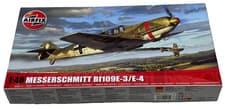 Image of AIRFIX A0512C : Messerschmitt Bf109E-3/E-4 German Aircraft 1:48 Model Kit - New