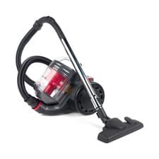 Image of Beldray Cylinder Vacuum Cleaner Bagless Compact Vac Lite 700 W 2 L Black/Red