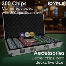 Image of Ultimate Poker Set 300 Pieces Complete Set In Case