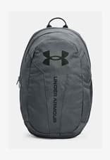 Image of NEW Under Armour Unisex -HUSTLE  Halftime Backpack -  BACKPACK - Grey/Black U/A