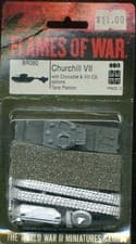 Image of Churchill VII 15mm British WWII Crocodile flamethrower Soviet UK Indian