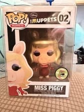 Image of Funko Pop! The Muppets #02 Miss Piggy Metallic SDCC 480 PCS