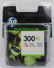 Image of Genuine Original HP 300XL Tri-Colour Ink Cartridge - Jun 2014
