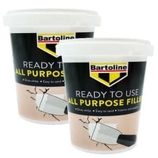 Image of Pack of two Bartoline Ready To Use All Purpose Filler 600G