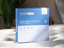 Image of Mattress Protect Cotton Smooth Premium Mattress Protector | Waterproof | 35cm
