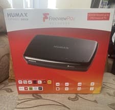Image of *NEW**HUMAX FVP‑5000T Freeview Play 500GB HD Recorder Remote and power supply