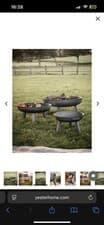Image of Fire Pit: Foscot 75cm Fire Pit, Raw Metal