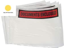 Image of 10 X A5 Printed Document Enclosed Wallets. Pack of 10. A5 (Approx 225Mm X 165Mm