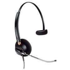 Image of Plantronics EncorePro HW510 Over-the-Head Monaural Headset Quick Connect New