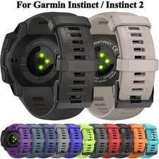 Image of Garmin Instinct/Instinct 2/Tactical/Solar/Tide Watch Strap No Gaps +Pins +Tool