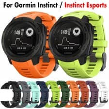 Image of Sport Silicone Watch Strap Band Replacement Wrist Bracelet For Garmin instinct