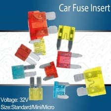 Image of Car Fuses Set Micro2 Mini Small Medium Amp Clip Electrical System 32V 1A-50A