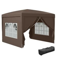 Image of NEW 3x3m Heavy Duty Waterproof Pop Up Gazebo Garden Party Canopy Tent 10X10FT UK
