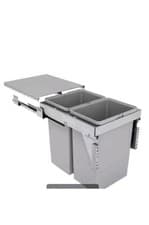 Image of Sige Stanto 40 Waste Bin 2 X 24L Bins For 400mm Cabinet/Door
