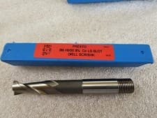Image of 12mm Presto HSS 2 Flute Long Slot Drill 12mm Screwed Shank