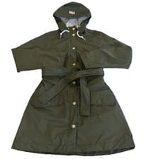 Image of Helly Hansen Lyness Rain Jacket Green Waterproof/ Windproof Women’s Size Small