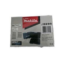Image of Makita E-16564 Black Impact Socket Set 