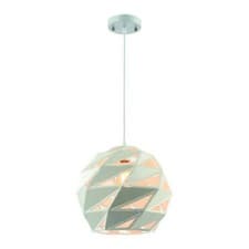 Image of Laser Cut Globe Malunga Metal Pendant Ceiling Light E27