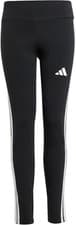 Image of adidas Girl's Essentials 3 Stripes Leggings 11-12 Years, Black / White 