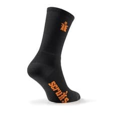 Image of Scruffs T53545 Worker Socks 3pk Size 7-9.5 7 - 9.5 / 41 - 43., black