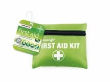Image of Mini First Aid Kit 24 Piece Pocket Medical Pouch Portable Travel Car Kit Compact
