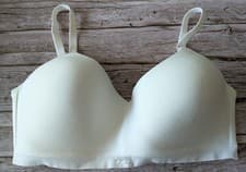 Image of Sloggi EVER Ease Padded Bra , Size XL, White, Wire-Free, Comfort Bra