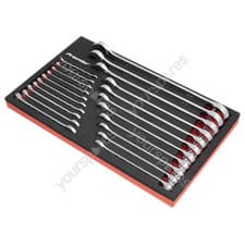 Image of Sealey Premier Combination Spanner Set 6-32mm 21pc