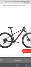 Image of Trek marlin 5 gen 3 bike new and still boxed. Black, size small,  27.5 wheel