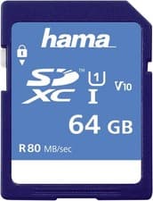 Image of SDXC 64GB UHS-I Class1 C10 - (533x / 90Mb/s)