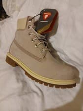 Image of Timberland Premium 6-inch Waterproof Boot Medium  Purple Nubuck Size 3.5