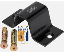 Image of Sterling Security Ground Anchor - Heavy Duty - Anti Theft - Black - GA1