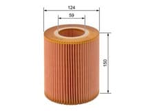 Image of Bosch Engine Air Filter fits Mercedes-Benz Vaneo 2002-2005 1.6 1.9 414.700