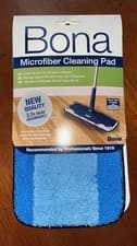 Image of Bona Microfiber Cleaning Pad for all types of flooring brand new in packaging