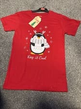 Image of Christmas T Shirt Keep It Cool 9/10 Yrs