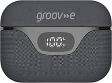 Image of Groov E Flex Buds True Wireless Earbuds - Black - with Active Noise Cancelling,