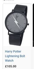 Image of Genuine Harry Potter Bolt Watch