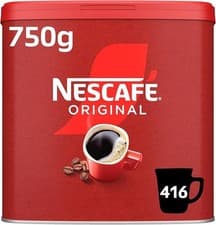 Image of Nescafe Original Instant Coffee 750g Tin Rich Fully Flavoured