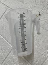 Image of plastic measuring jugs 500ml - 3000ml