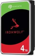Image of Seagate IronWolf 4TB 5400 RPM 3.5 inch Internal NAS / PC Drive - ST4000VN006