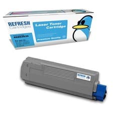 Image of Refresh Cartridges Cyan 45862839 Toner Compatible With OKI Printers