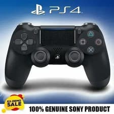 Image of Official Original Sony Playstation 4 Dual Shock PS4 Wireless Controller - Black