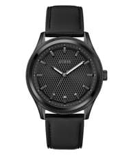 Image of Guess Black Mens Analogue Watch Dex GW0846G3