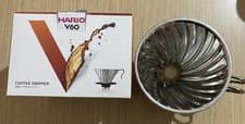 Image of Hario V60 Metal Coffee Dripper N 2