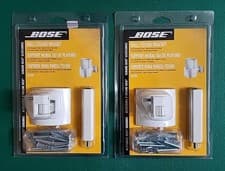 Image of Bose UB-20W White Wall/ Ceiling Bracket for Surround Speaker Lot of 2, New