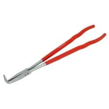 Image of Long Needle Nose Pliers - 16" 400mm Long Handles / 90° Angle Bend