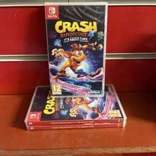 Image of Activision Crash Bandicoot 4 It's About Time Nintendo Switch Game Brand New